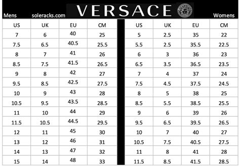 versace shoe size review